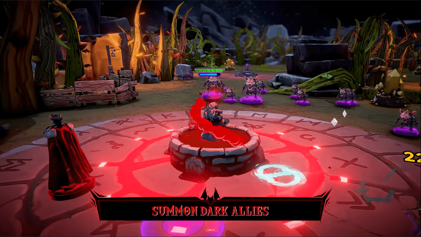 Night Swarm intense bullet heaven combat gameplay